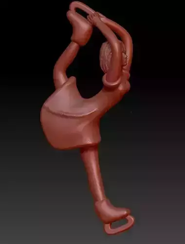 ice skating girl -27mm