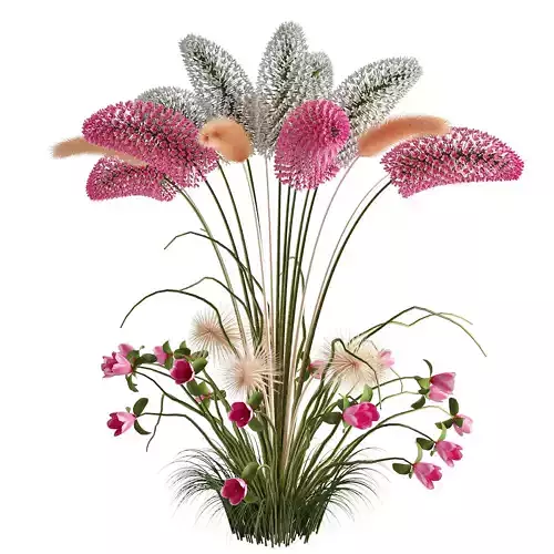 out door plant 1 3D model