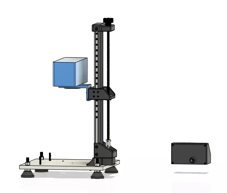 Gweike G2 Pro Fiber Laser Improved Lift With Controller 3D print model_1