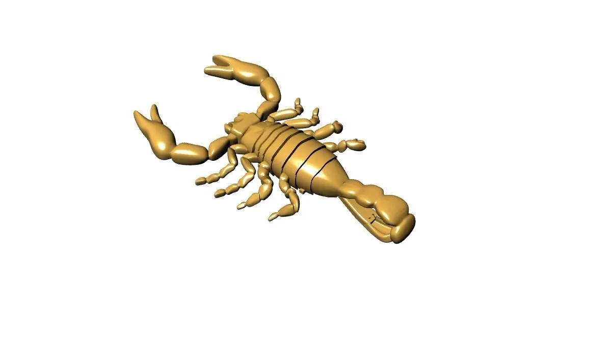 Scorpio 3D model_1