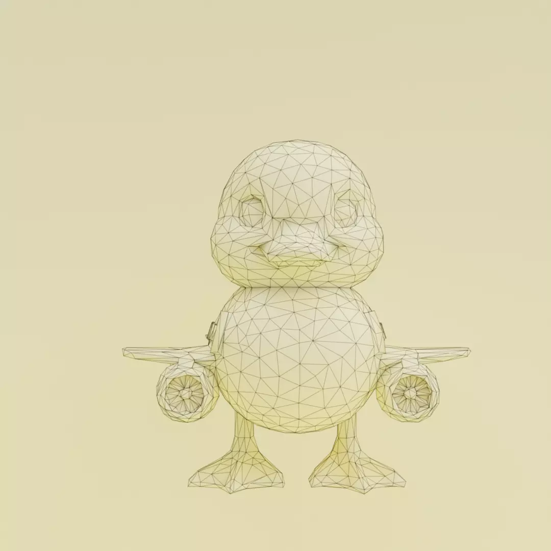 Los Bombombinitos Dicen Bum Bum Bum Italian brainrot Low-poly 3D model_12