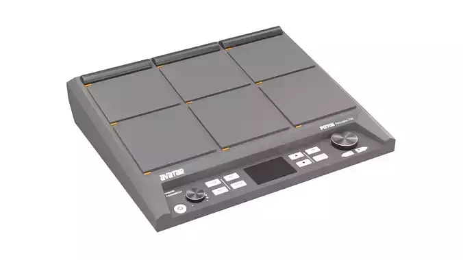 Electronic Drum Pad 3D Model 3D model