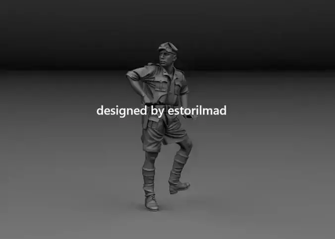 WW2 BRITISH SOLDIER AFRIKA SAS ALAMEIN V2