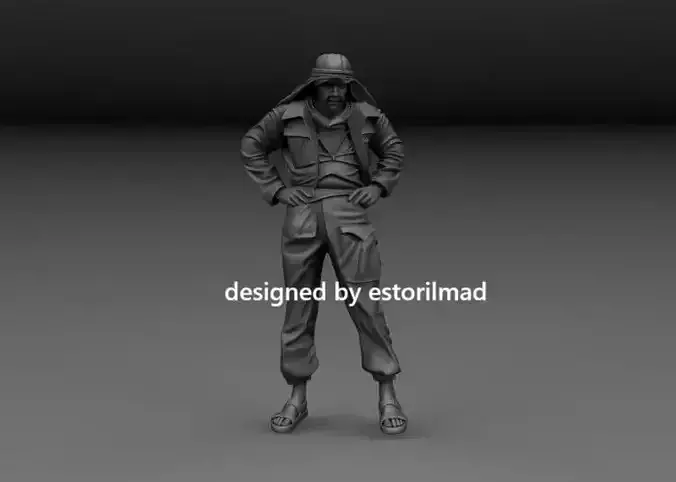 WW2 BRITISH SOLDIER AFRIKA SAS ALAMEIN V3