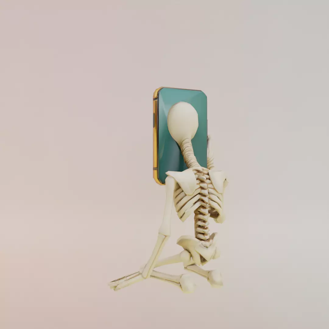 Pot hotspot Italian brainrot Low Poly Character Low-poly 3D model_5