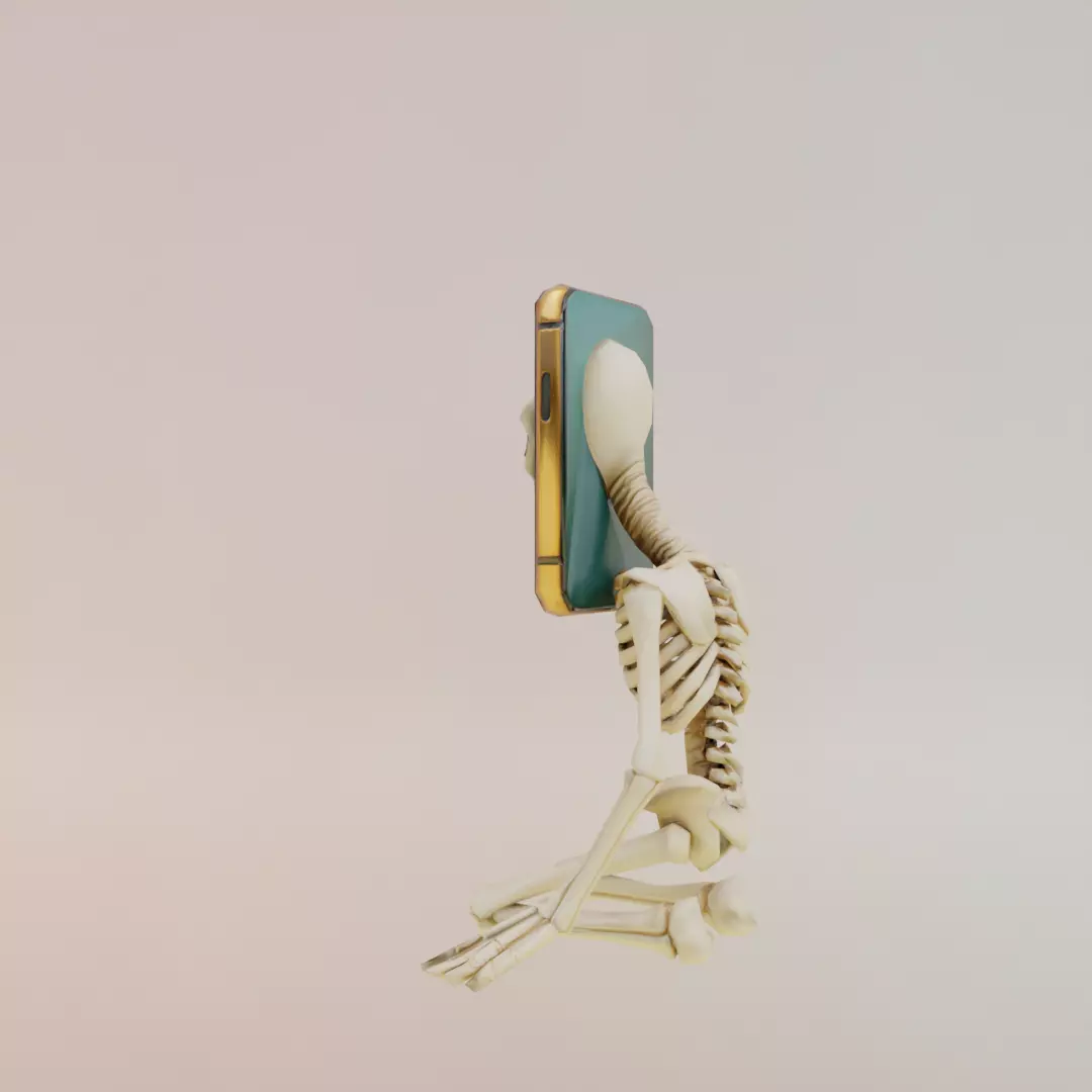 Pot hotspot Italian brainrot Low Poly Character Low-poly 3D model_4