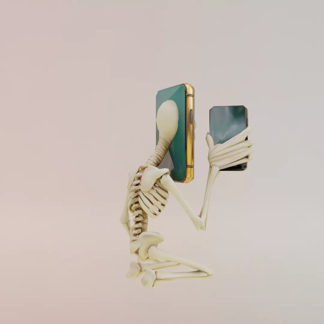 Pot hotspot Italian brainrot Low Poly Character Low-poly 3D model_8