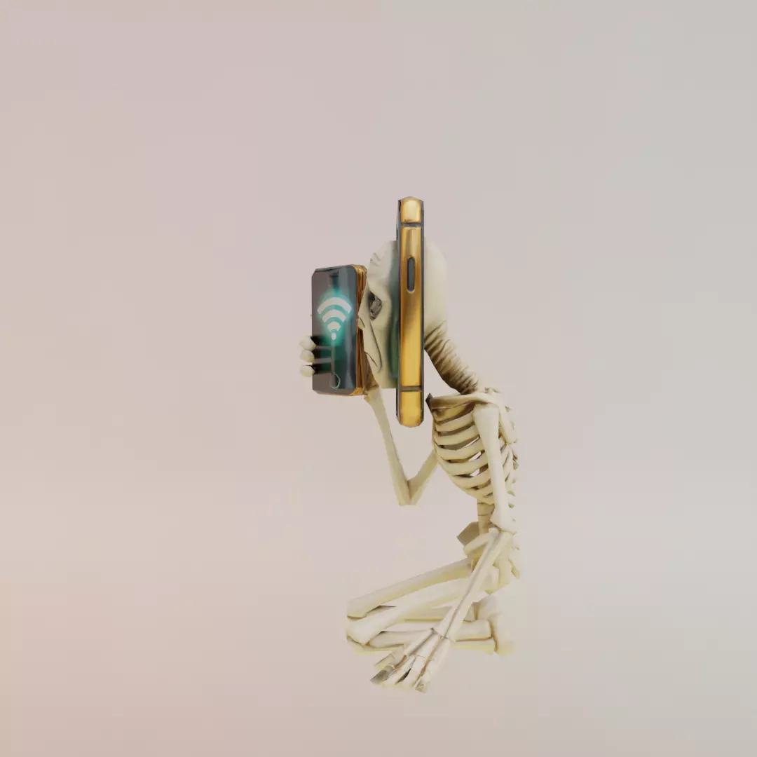 Pot hotspot Italian brainrot Low Poly Character Low-poly 3D model_3