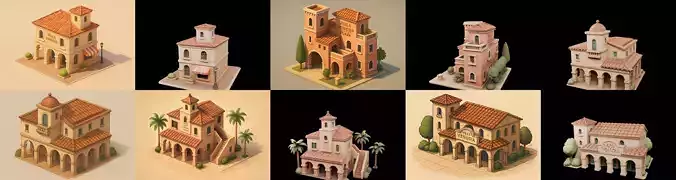 Villa luxe home bundle 6 pack 100 glb