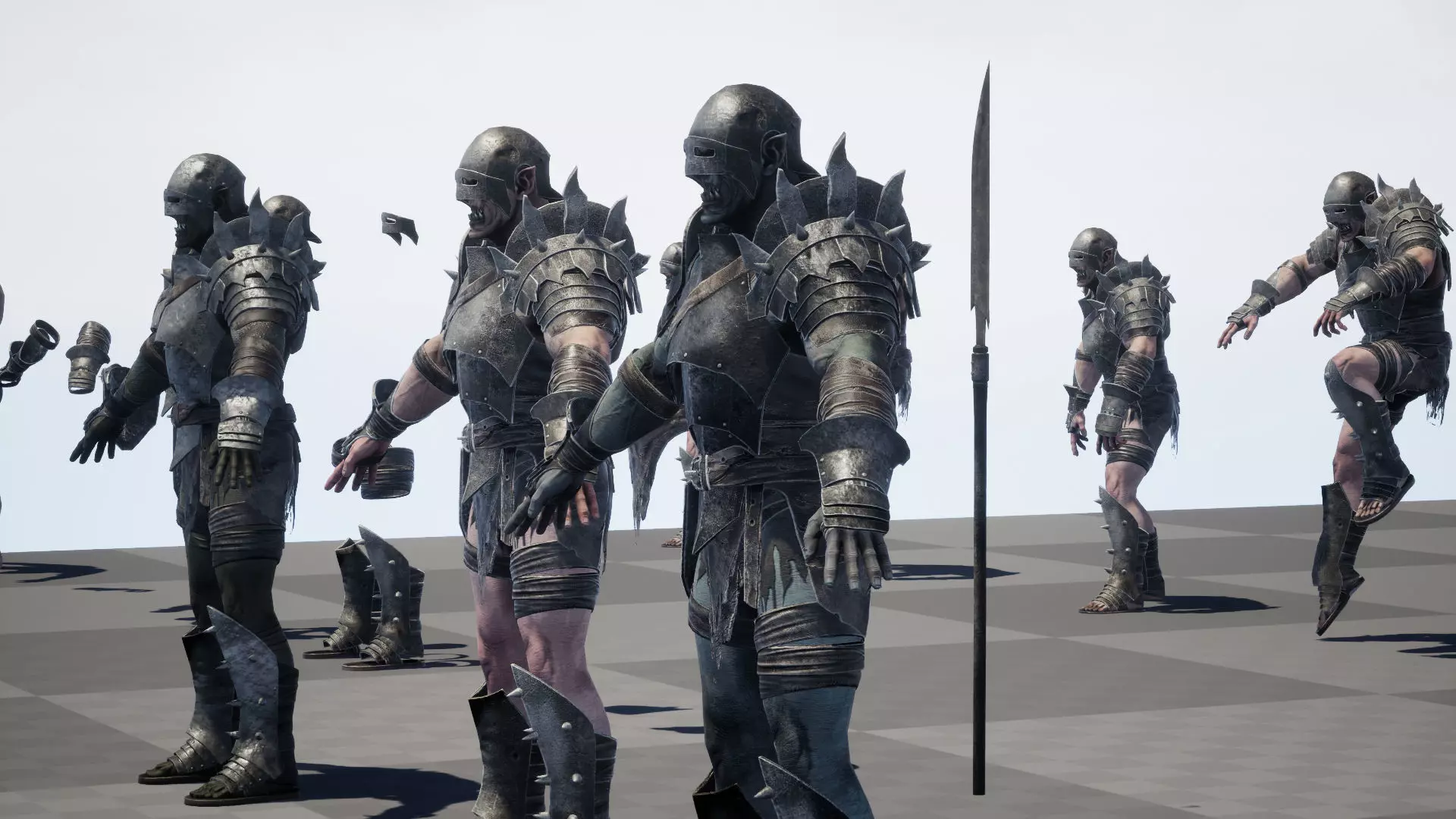 HeavyOrc1 Low-poly 3D model_35