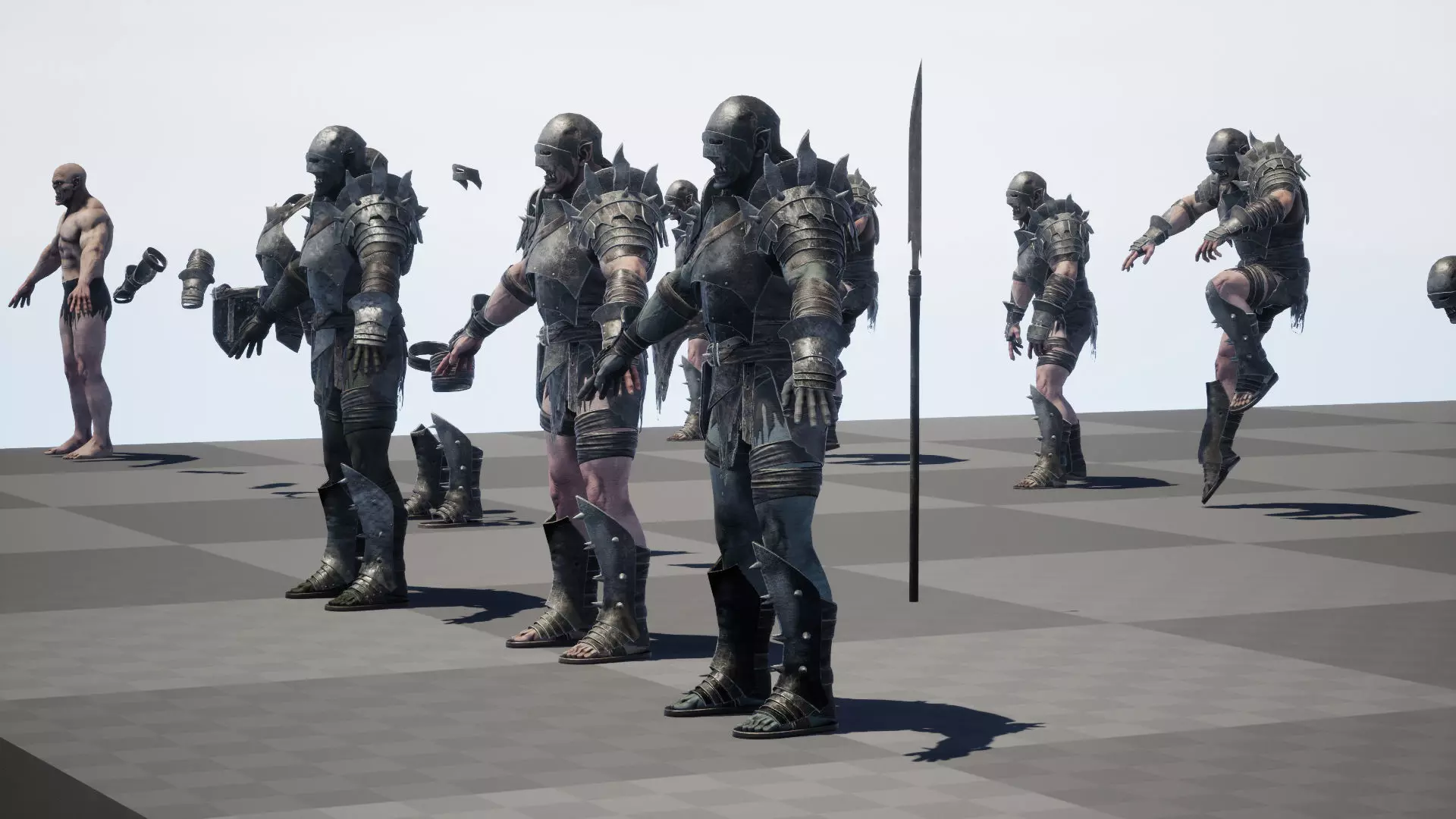 HeavyOrc1 Low-poly 3D model_34