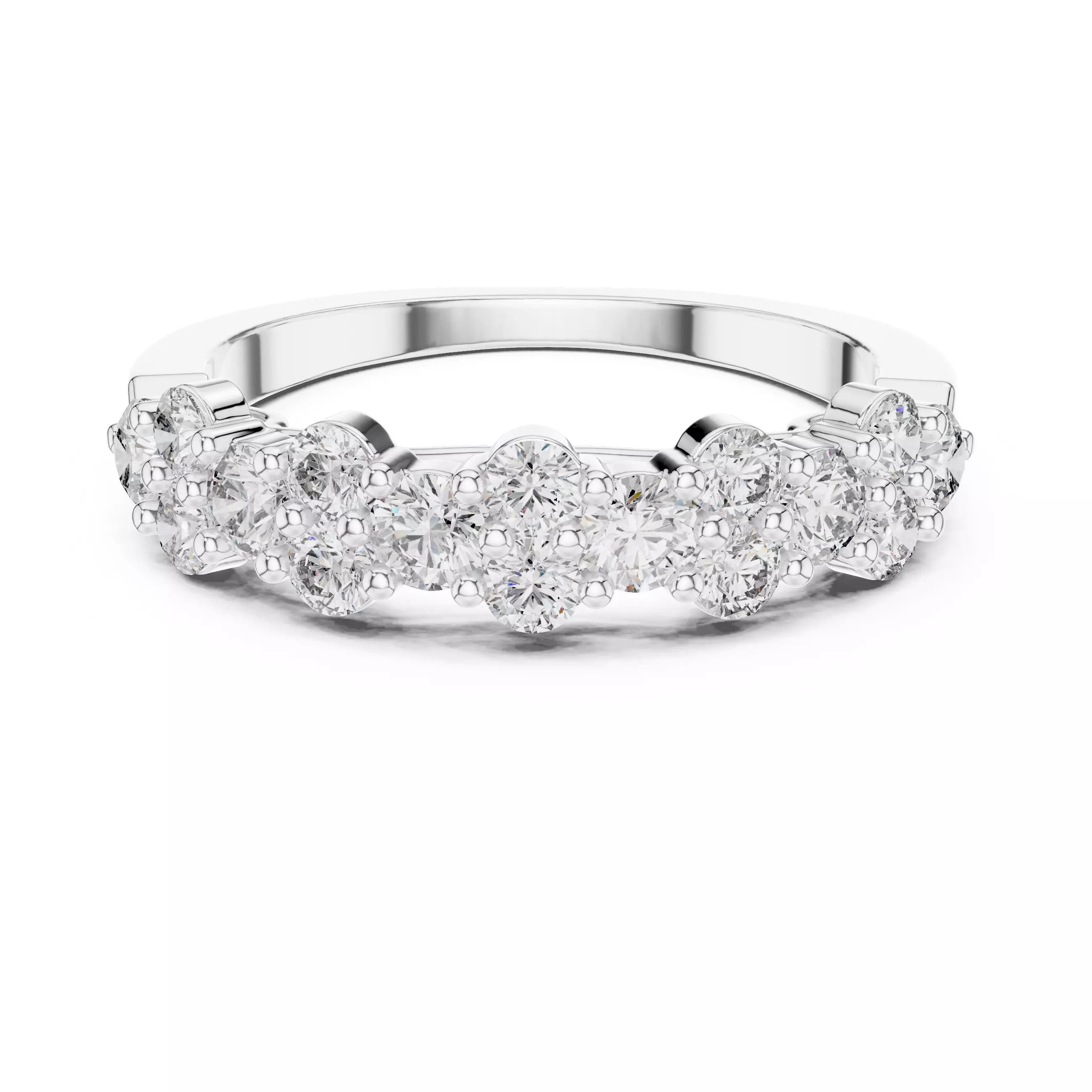 Eternity Band Ring 3dm stl renders animation videos details 3D print model_9