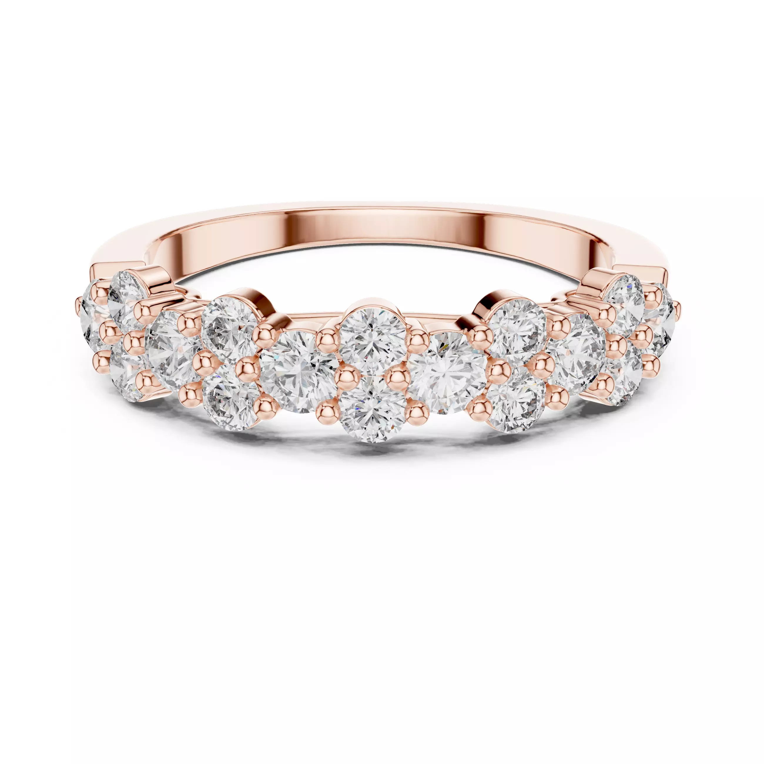 Eternity Band Ring 3dm stl renders animation videos details 3D print model_0