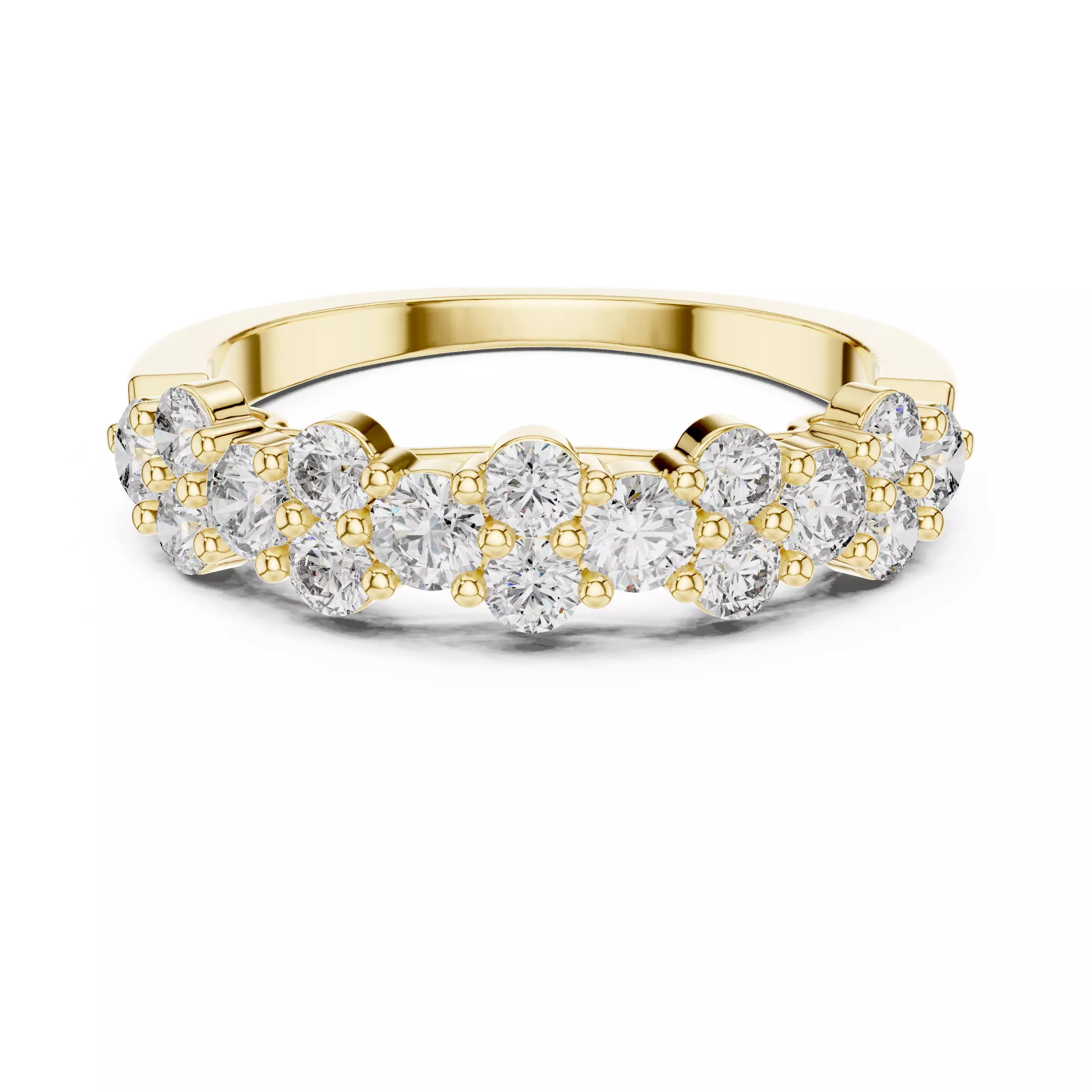 Eternity Band Ring 3dm stl renders animation videos details 3D print model_13