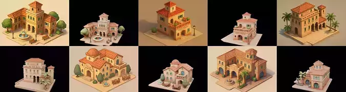 Villa luxe home bundle 2 pack 100 glb