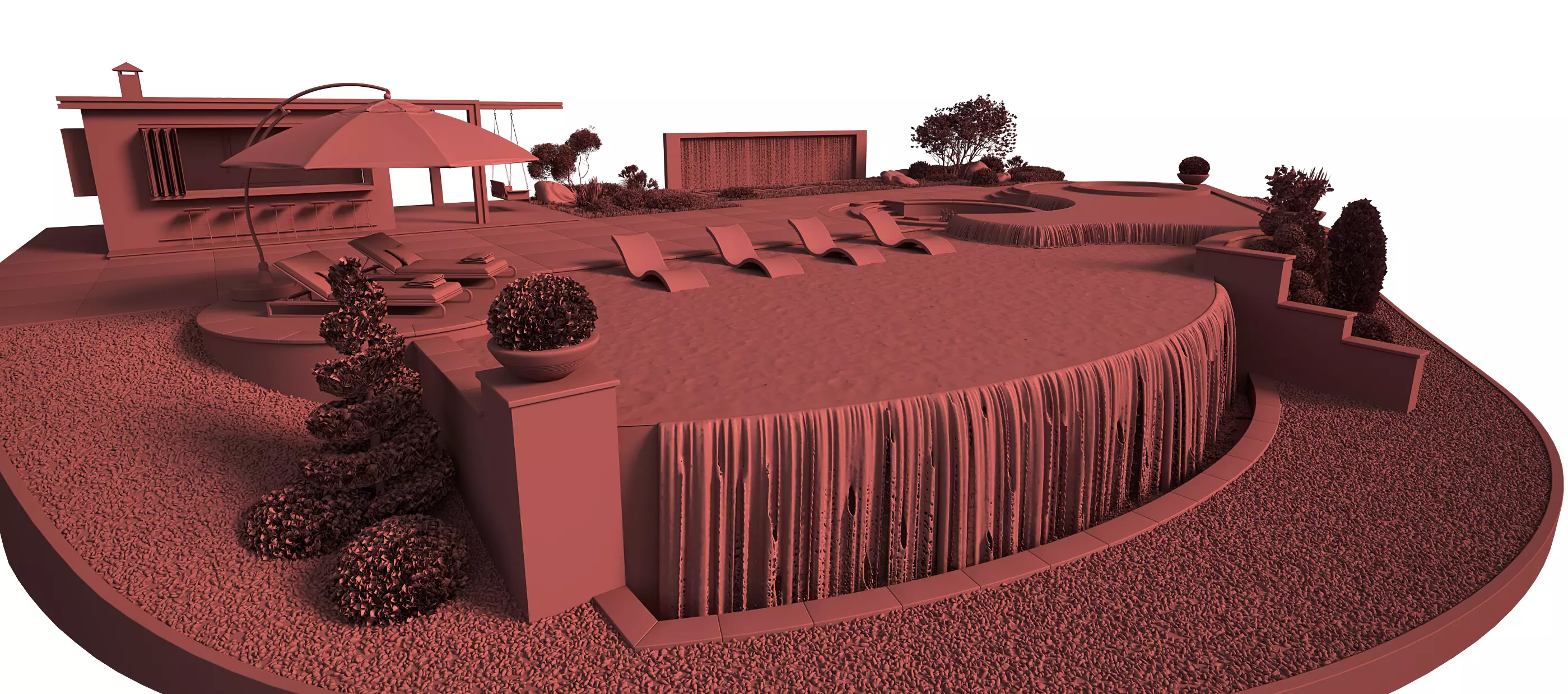 Swimming Pool 12 3D model_27