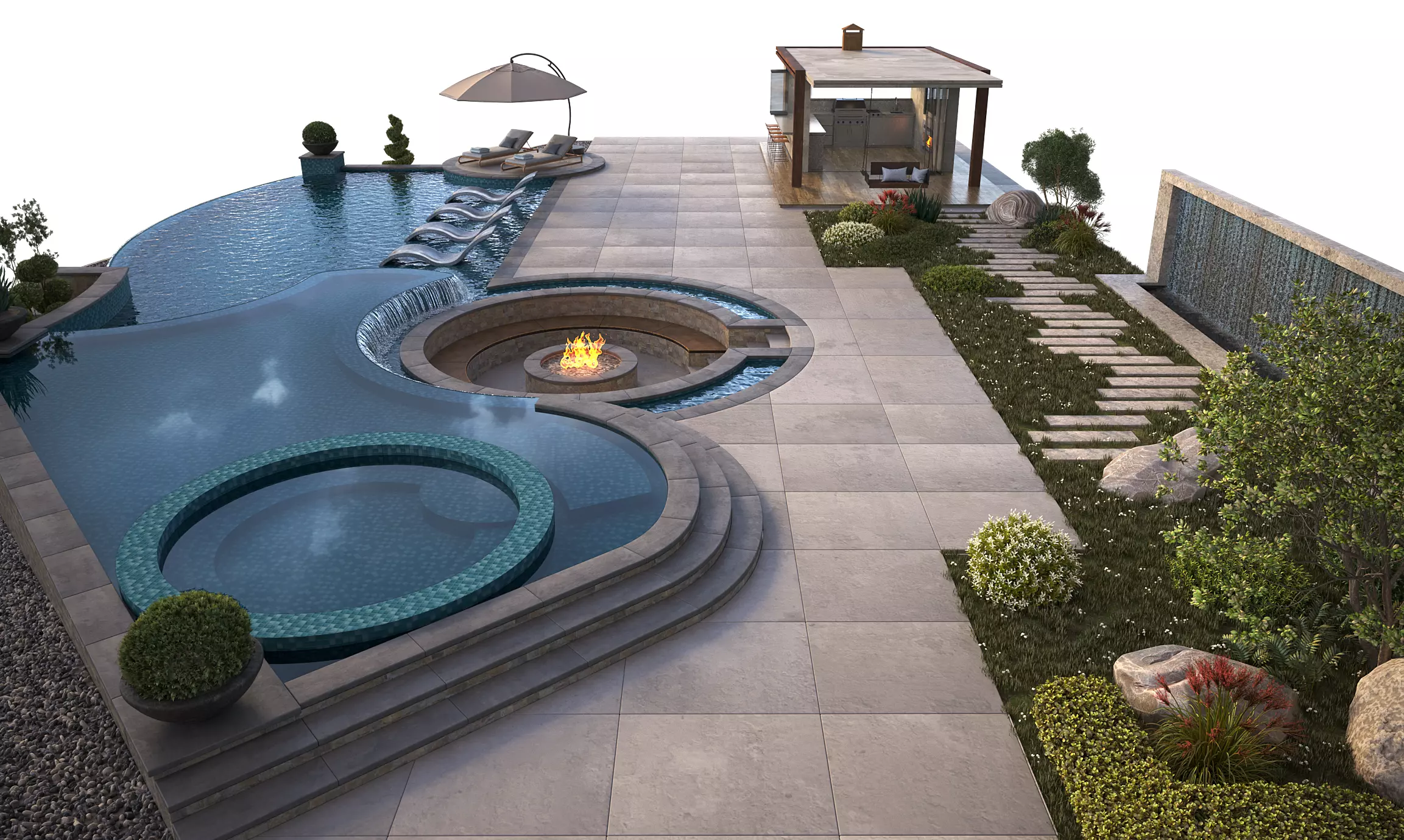 Swimming Pool 12 3D model_3