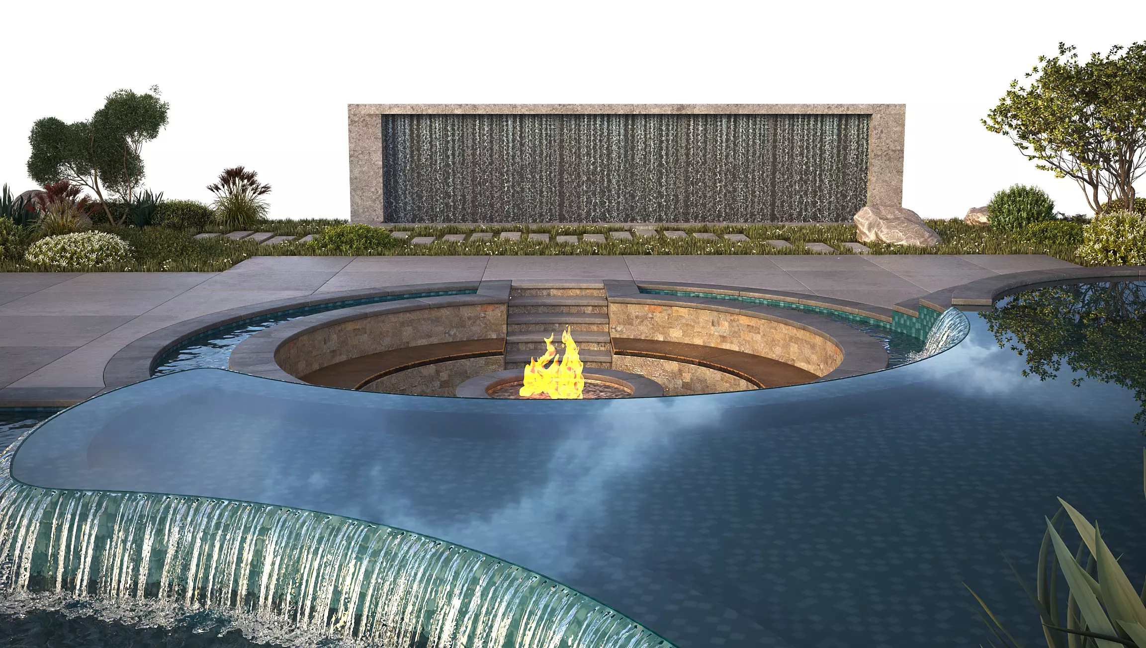 Swimming Pool 12 3D model_12
