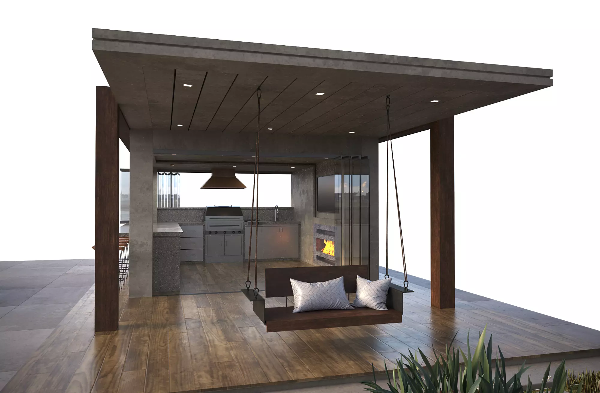 Swimming Pool 12 3D model_7