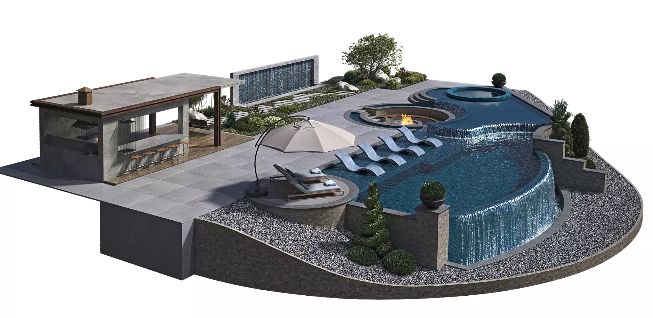 Swimming Pool 12 3D model_20