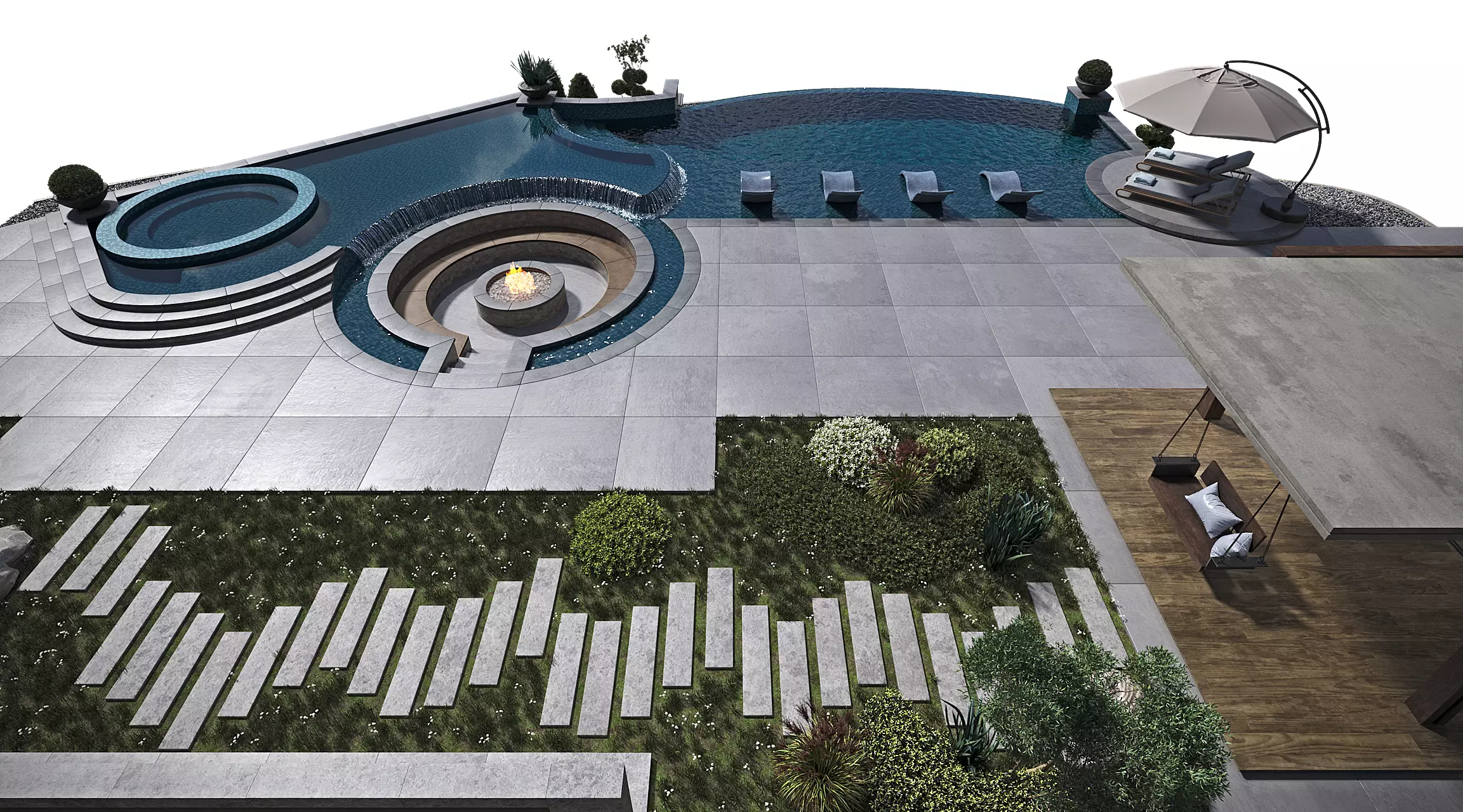 Swimming Pool 12 3D model_18