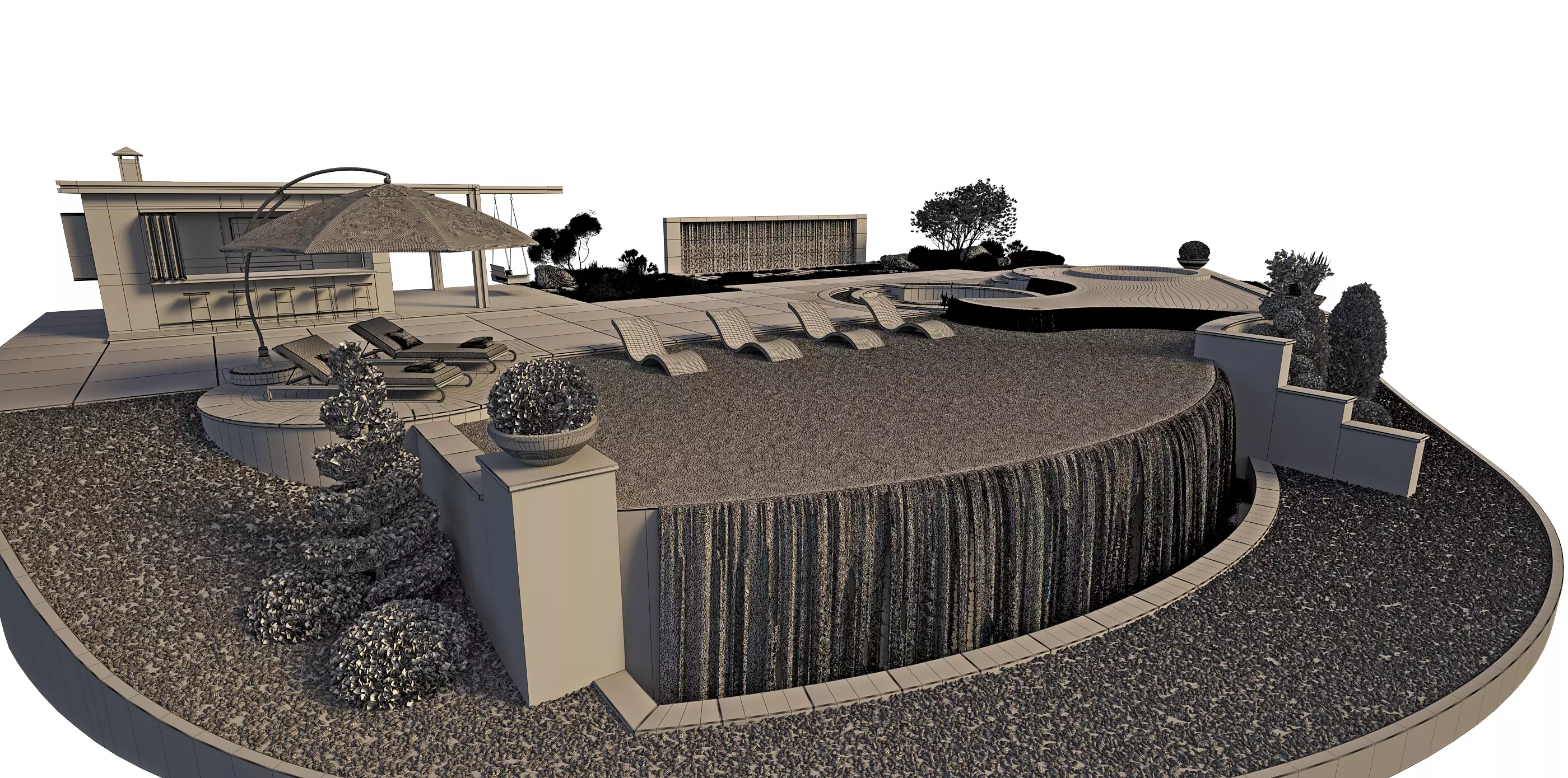 Swimming Pool 12 3D model_25