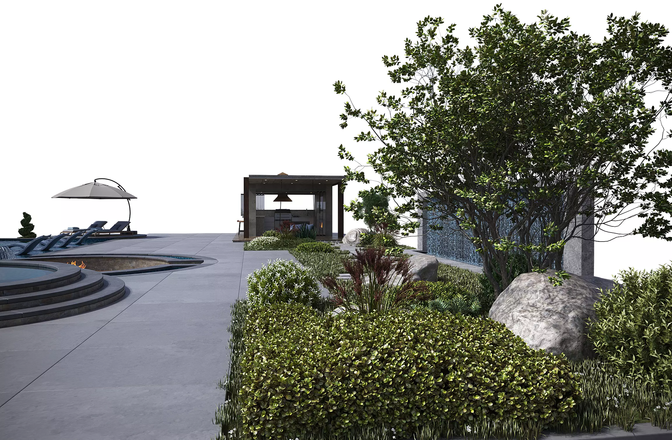 Swimming Pool 12 3D model_16