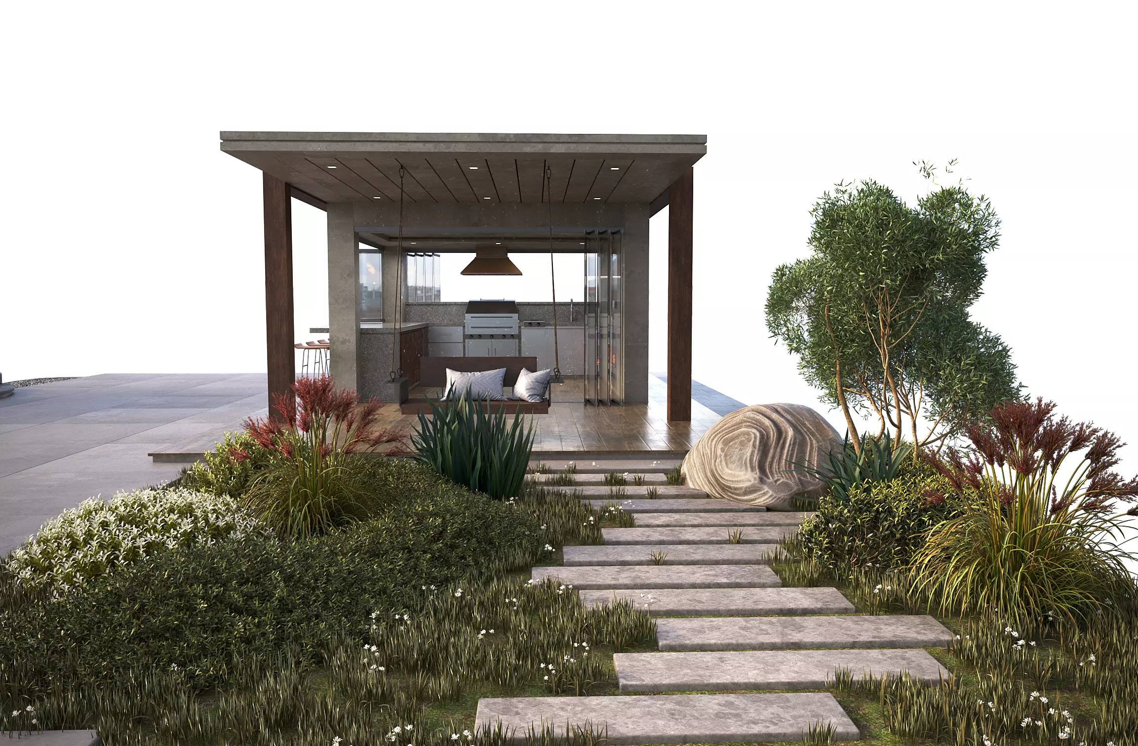 Swimming Pool 12 3D model_5