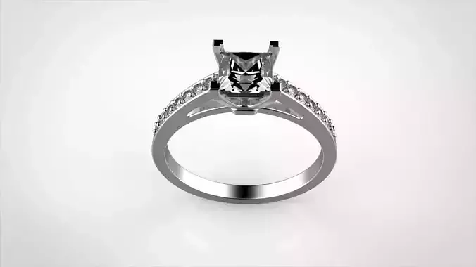 Solitaire ring 52