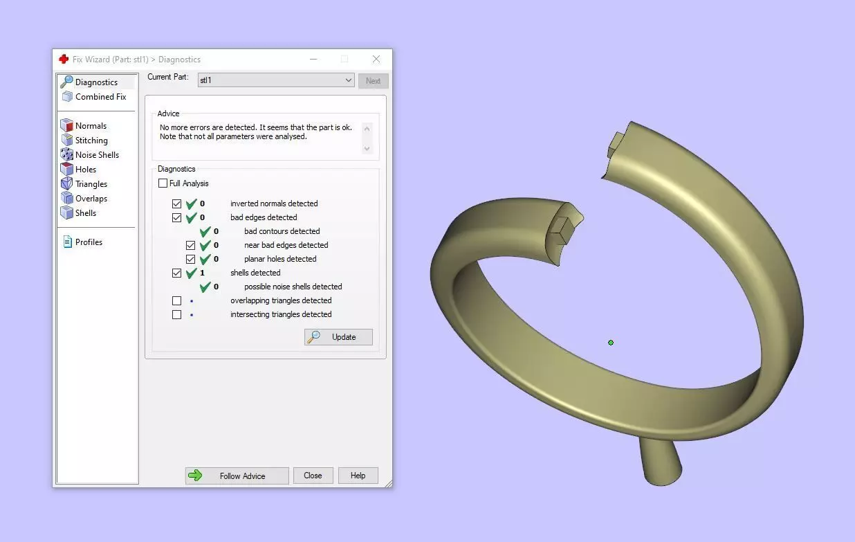 Gold N1445 3D print model_6