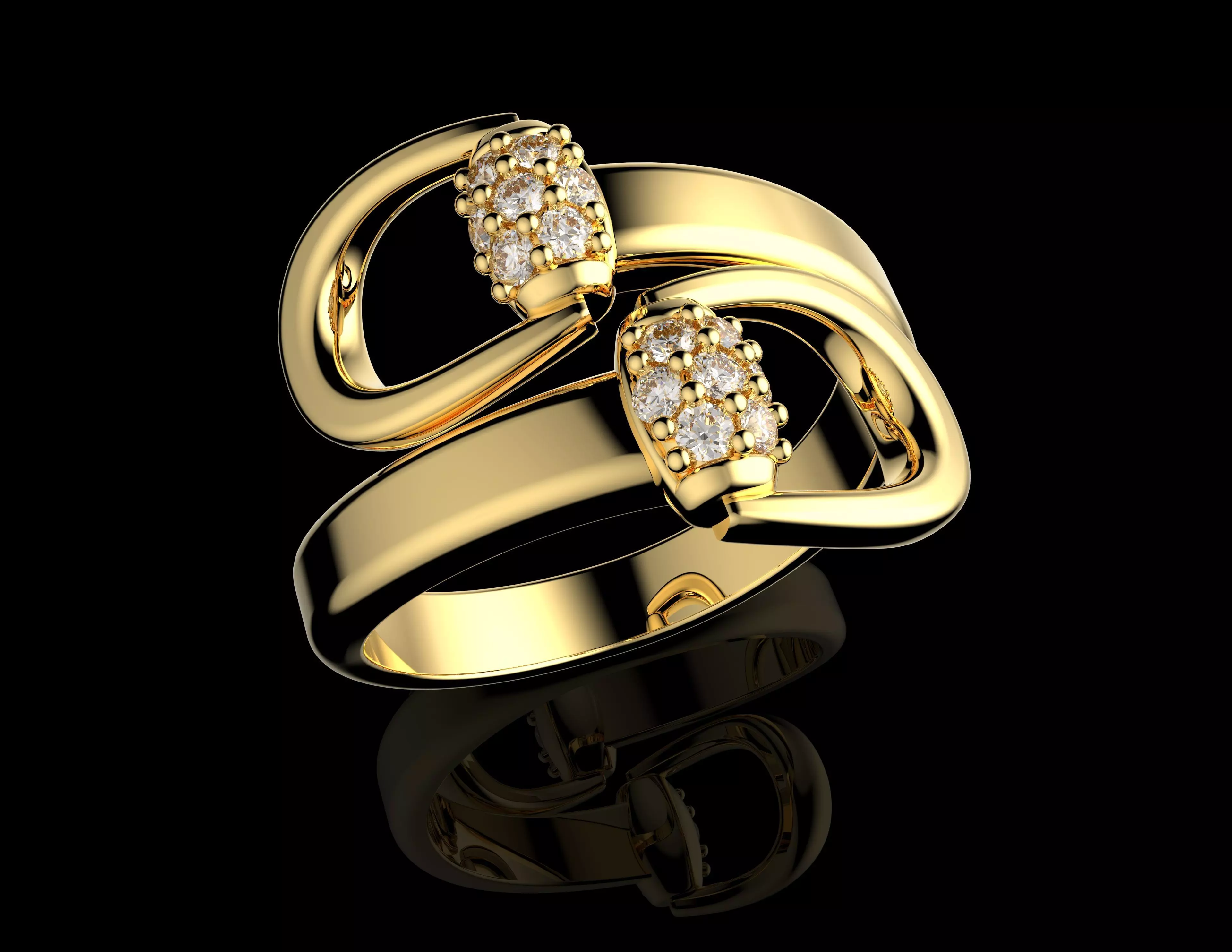 Gold N1445 3D print model_0