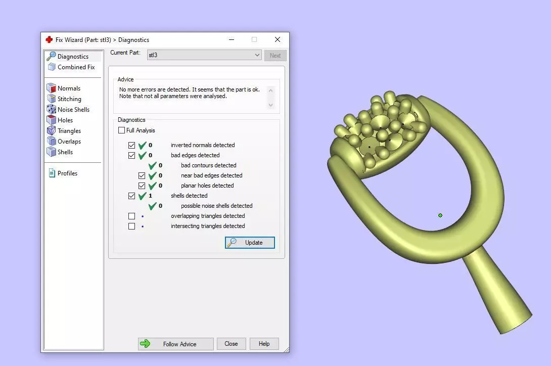 Gold N1445 3D print model_8