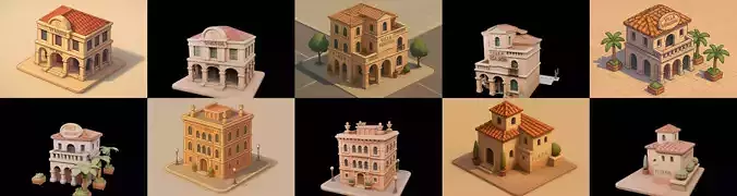 Villa luxe home bundle 10 pack 100 glb