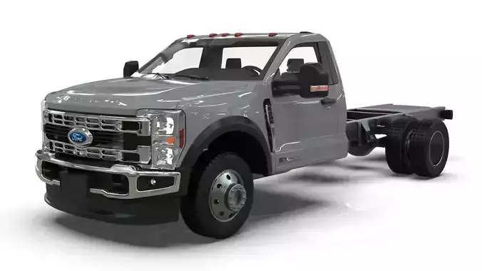 2024 F-600 Truck Chassis Blender 3D model