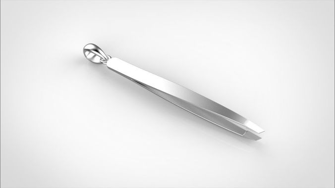 Tweezers 5cm 3D print model