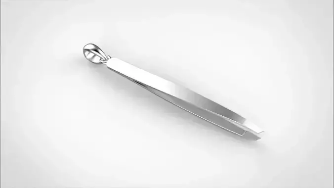 Tweezers 5cm 3D print model