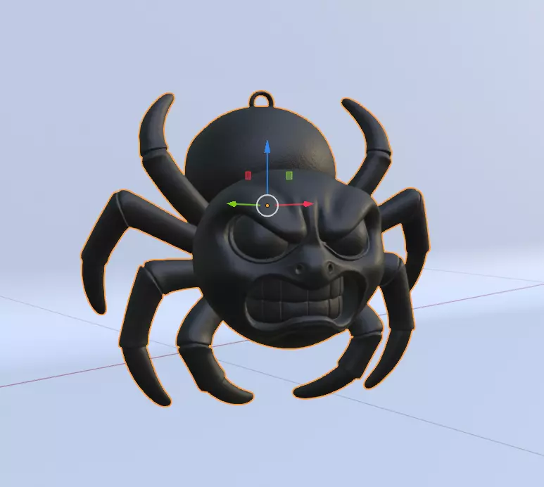 Halloween Spider Collection  Fun Spooky Decoration Models 3D print model_6