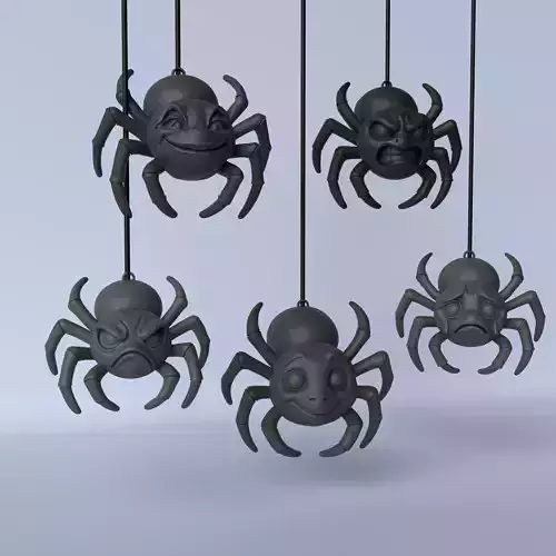 Halloween Spider Collection  Fun Spooky Decoration Models