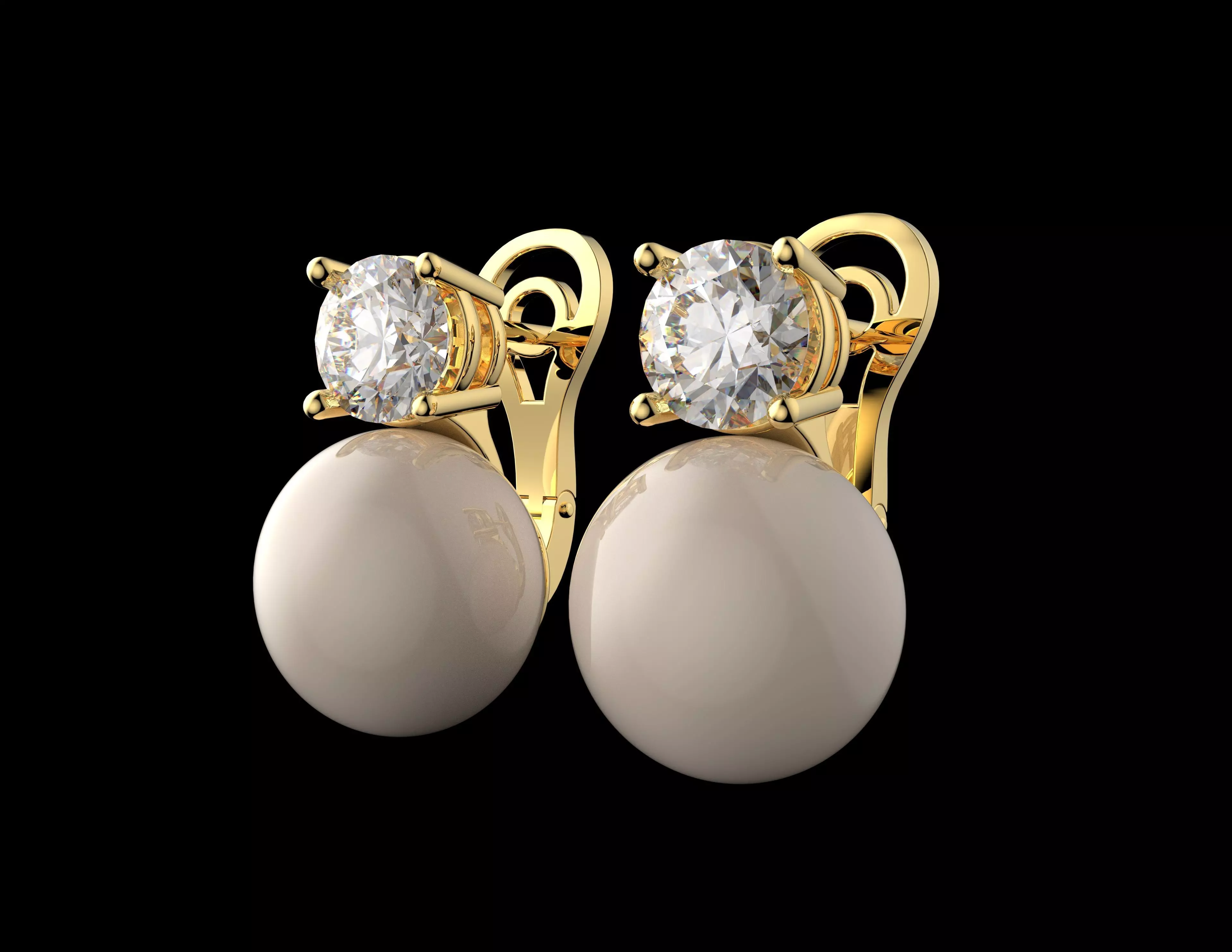 Gold N1446 3D print model_1