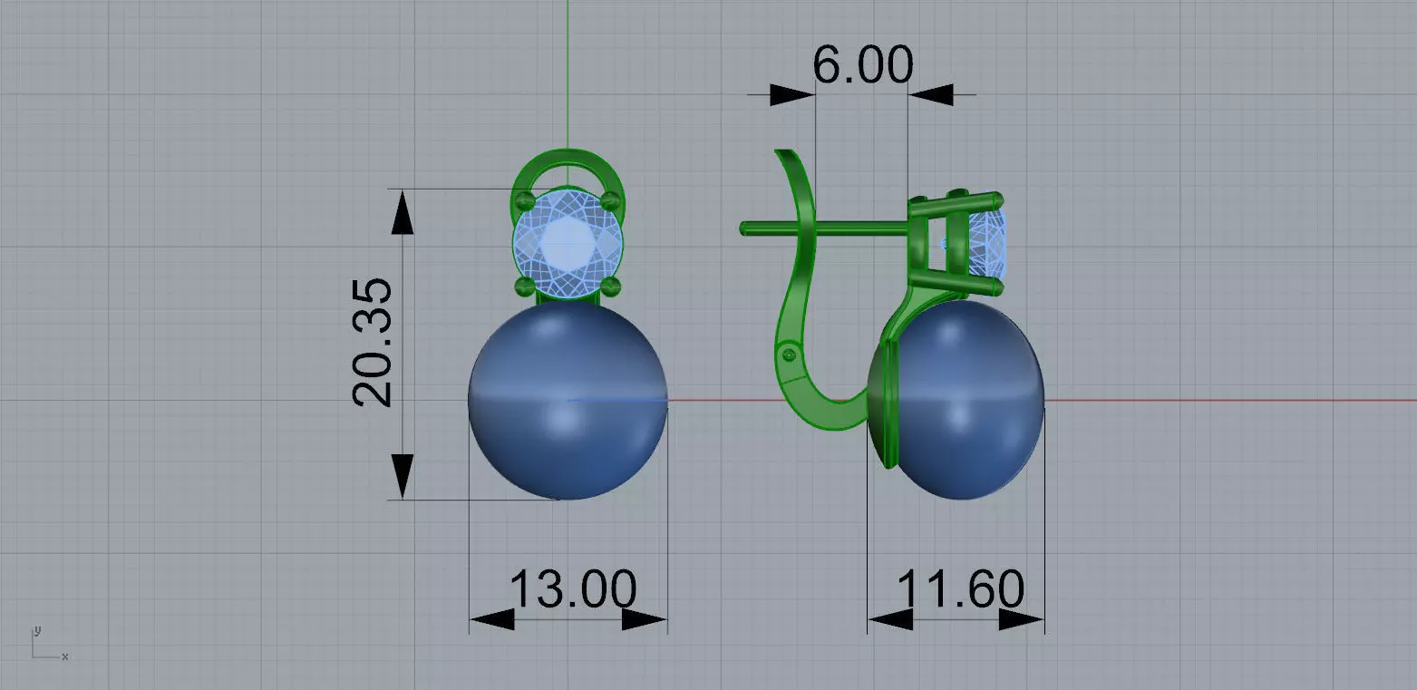 Gold N1446 3D print model_7