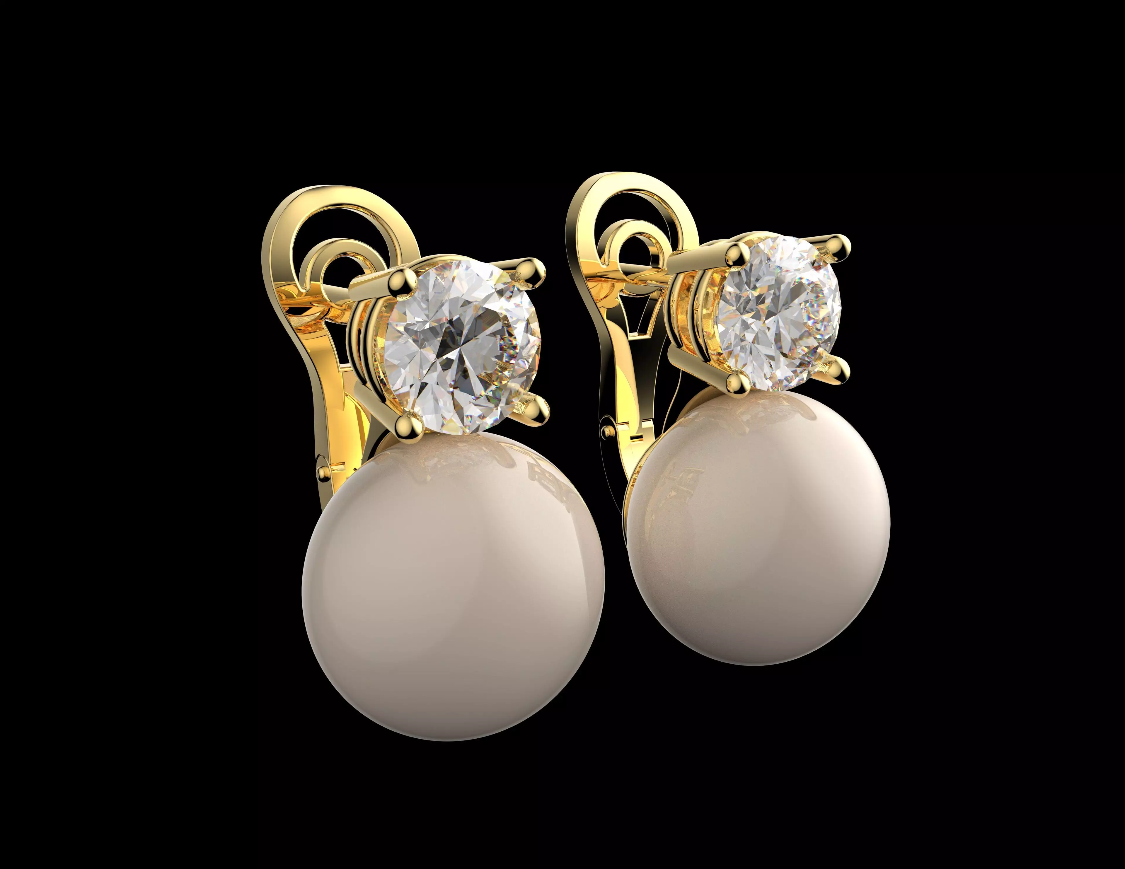 Gold N1446 3D print model_2