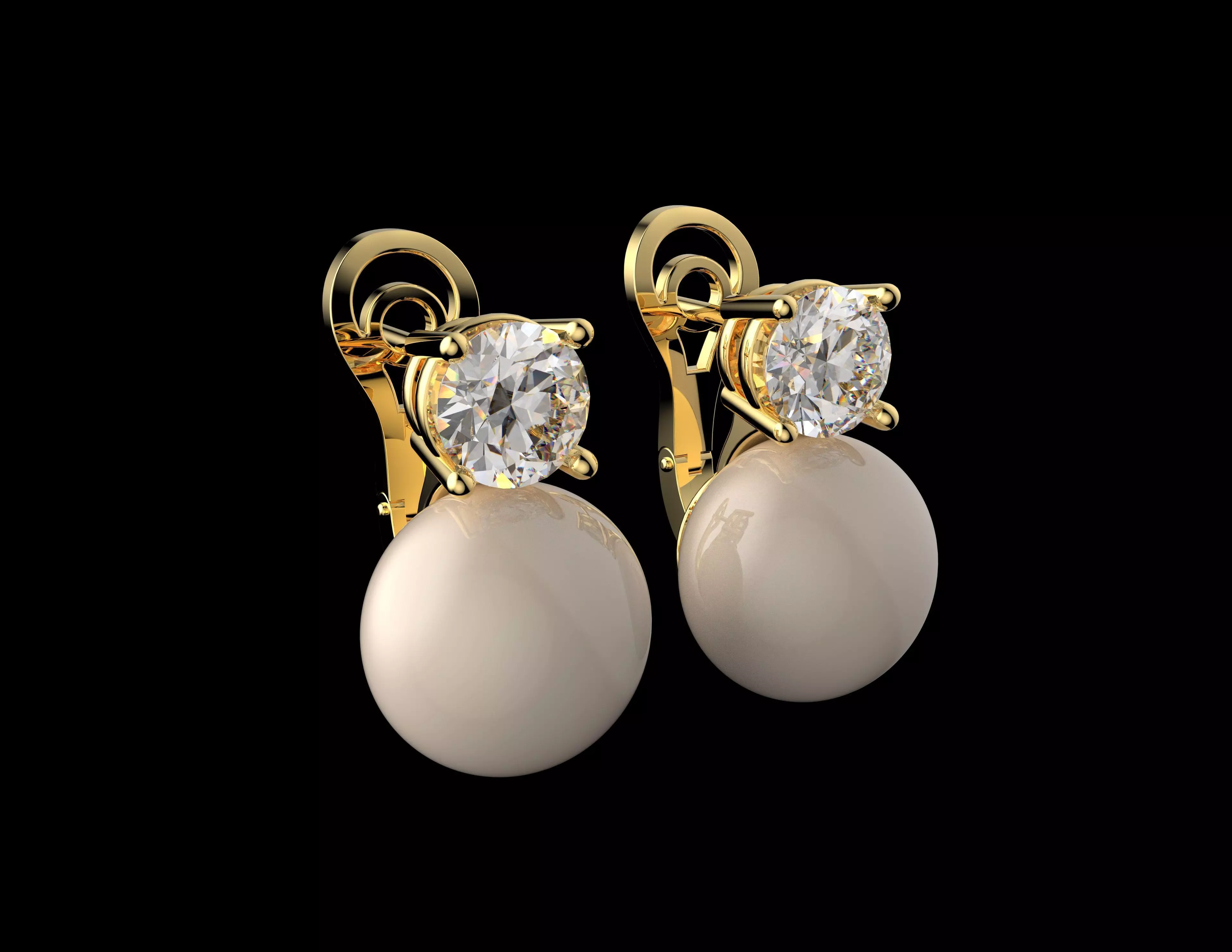 Gold N1446 3D print model_4