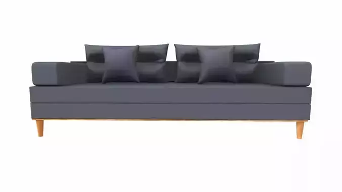 Sofa 2 Seater PBR Textured