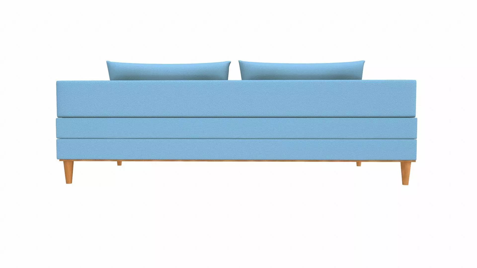 Sofa 2 Seater PBR Textured Low-poly 3D model_4