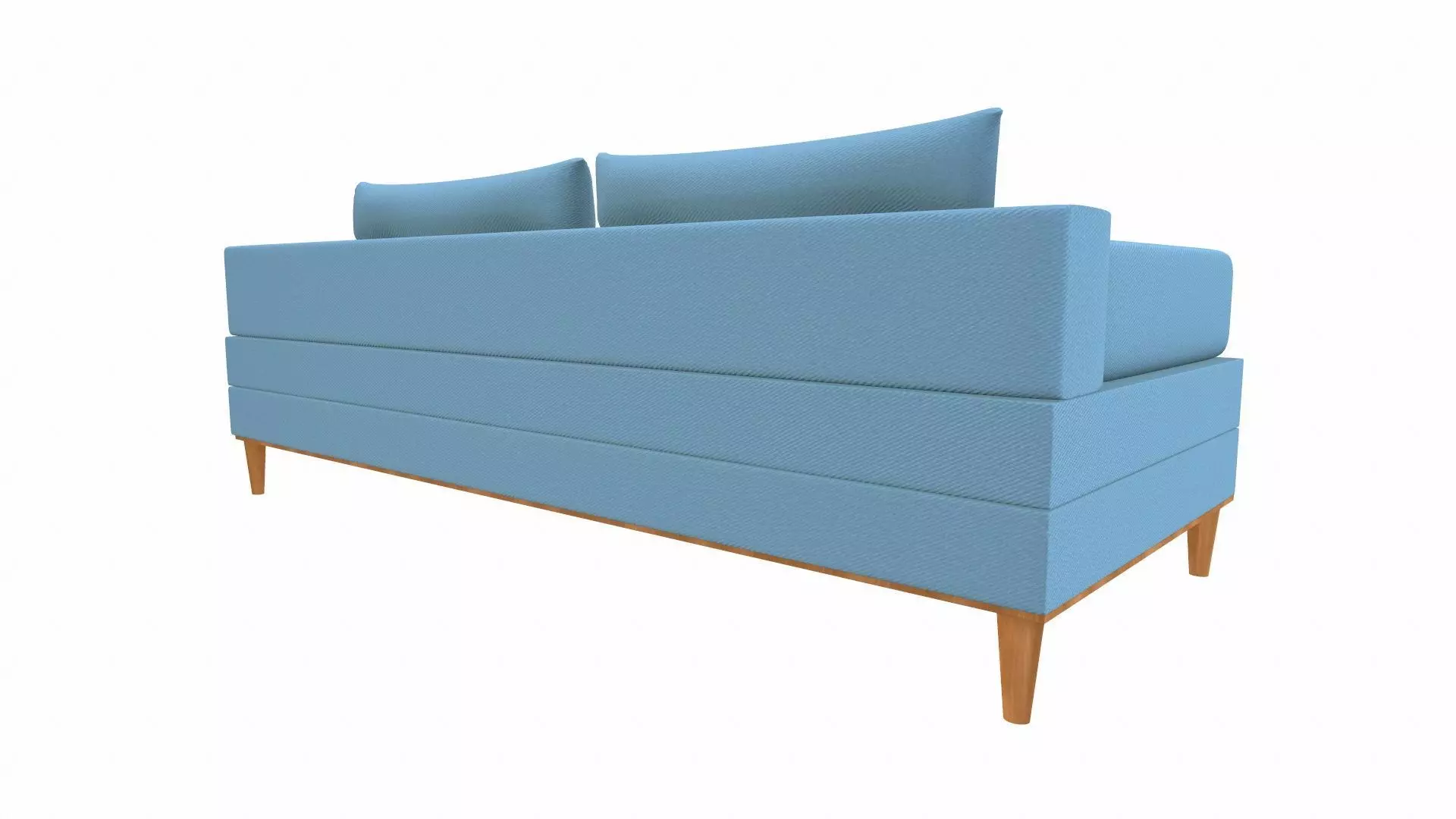 Sofa 2 Seater PBR Textured Low-poly 3D model_8