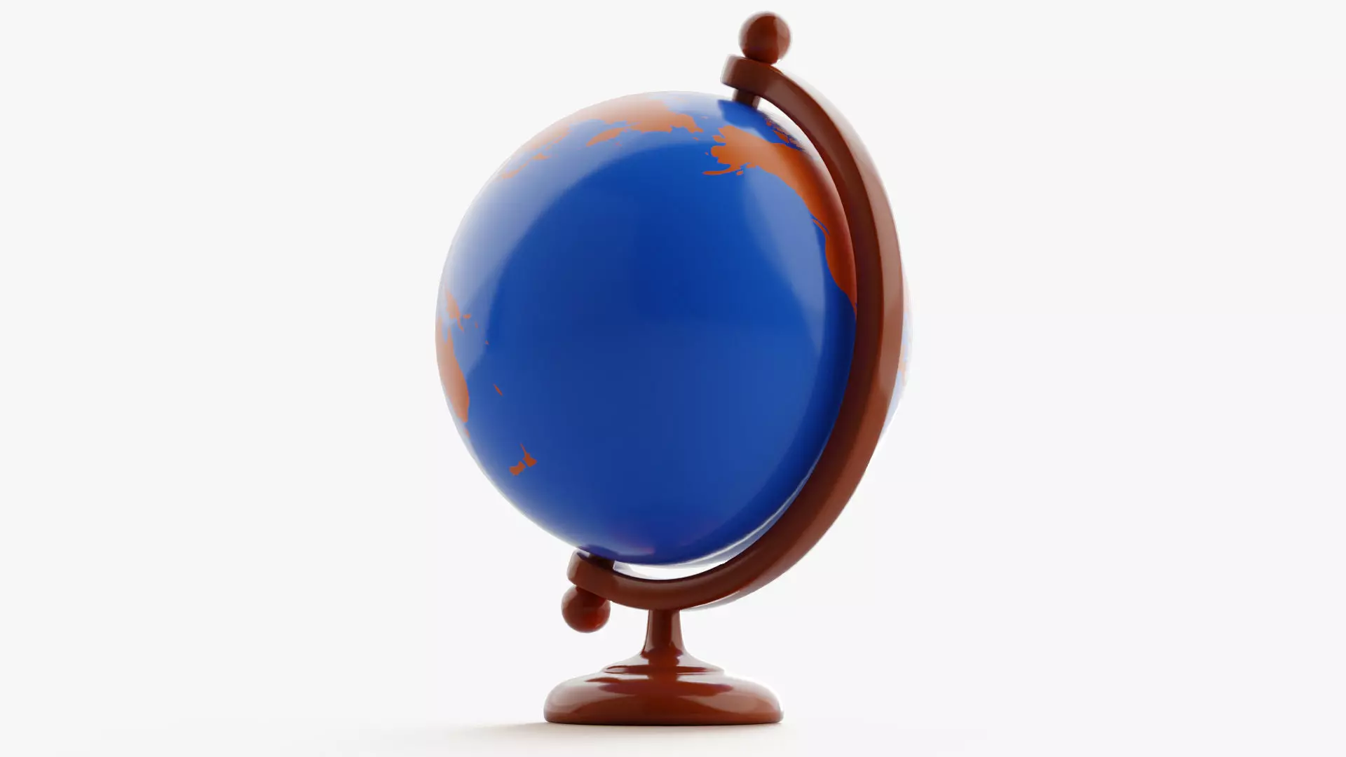 World Globe 3D model_4
