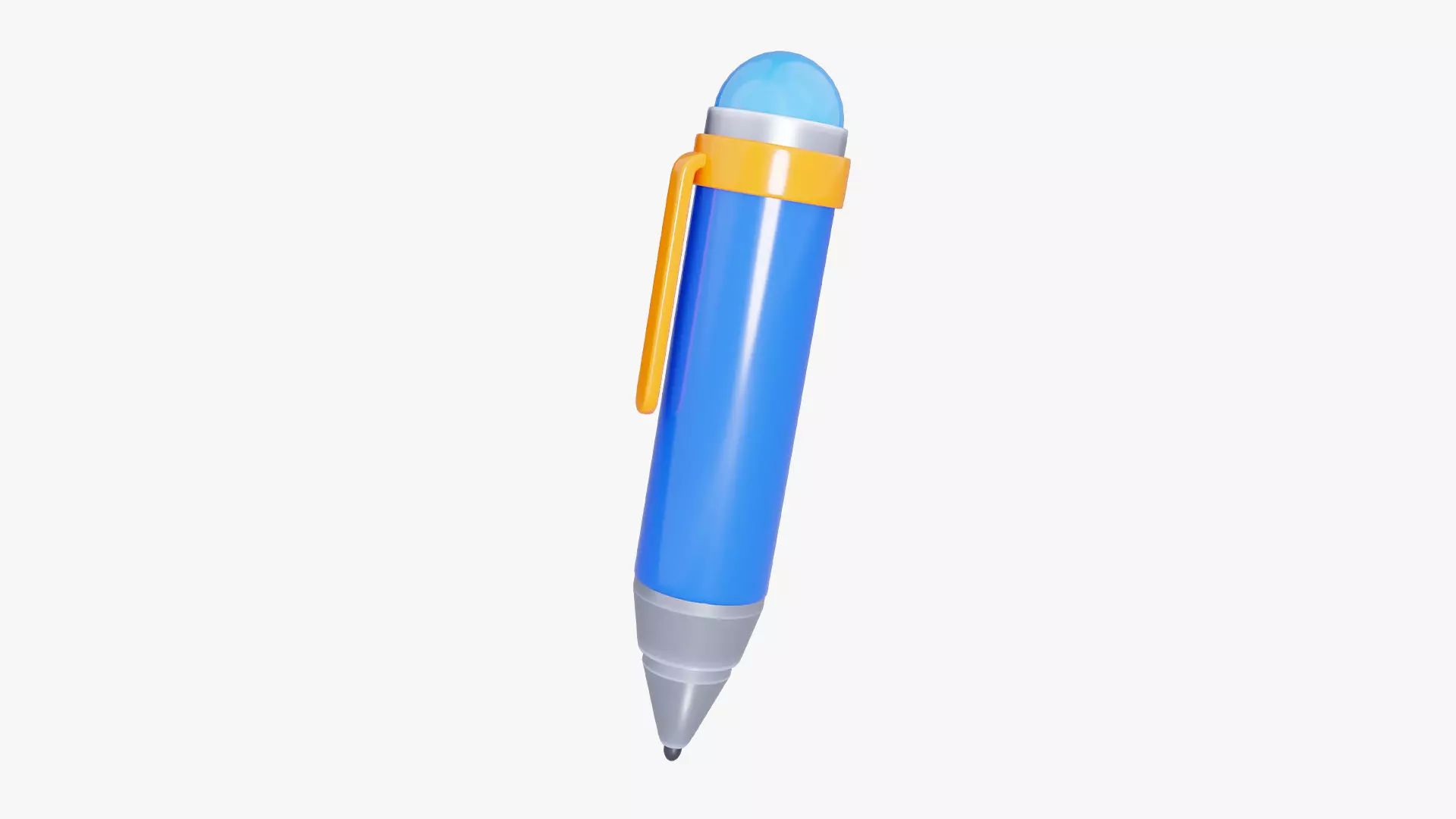 Ballpoint Pen 3D model_2