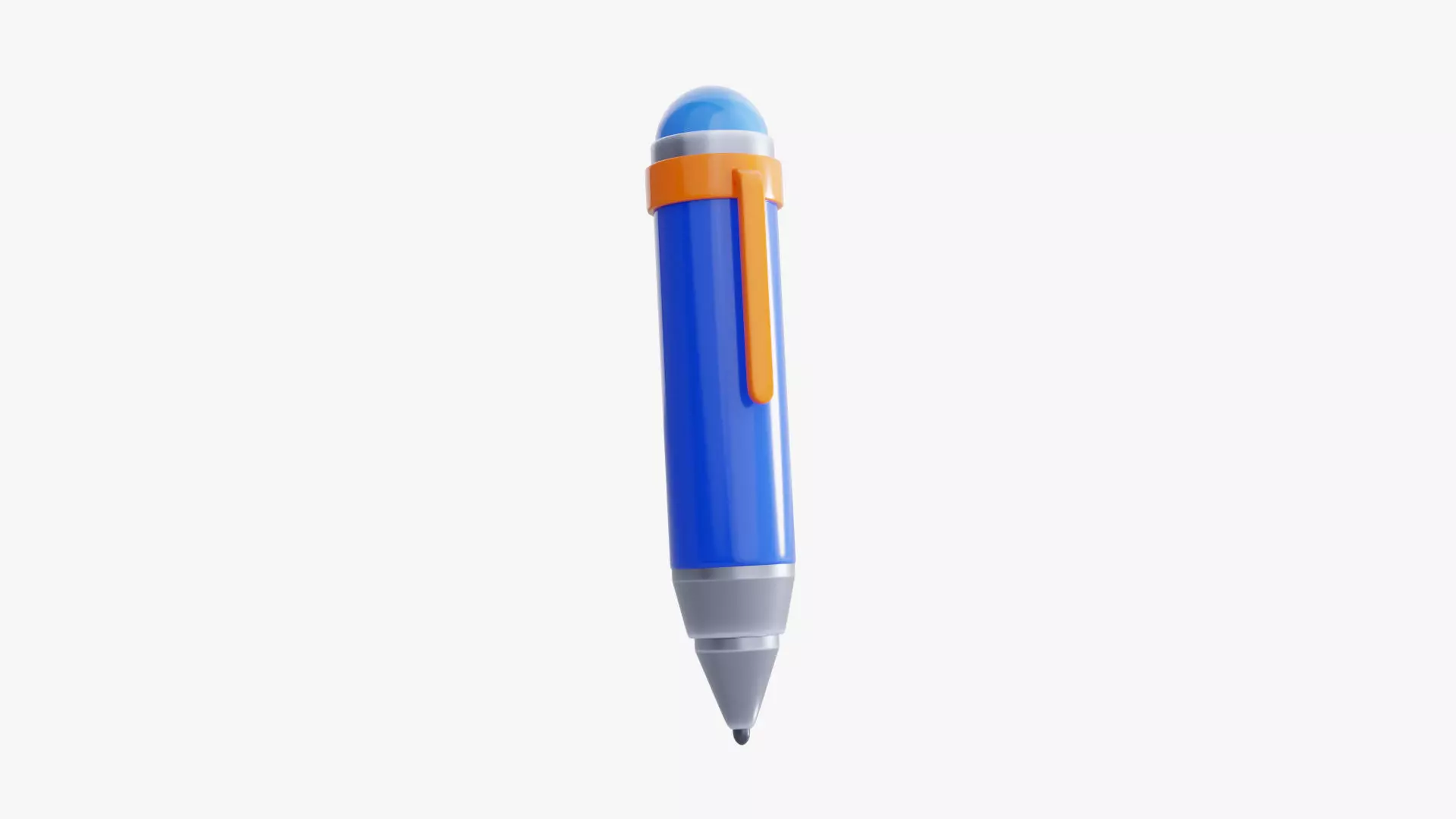 Ballpoint Pen 3D model_3