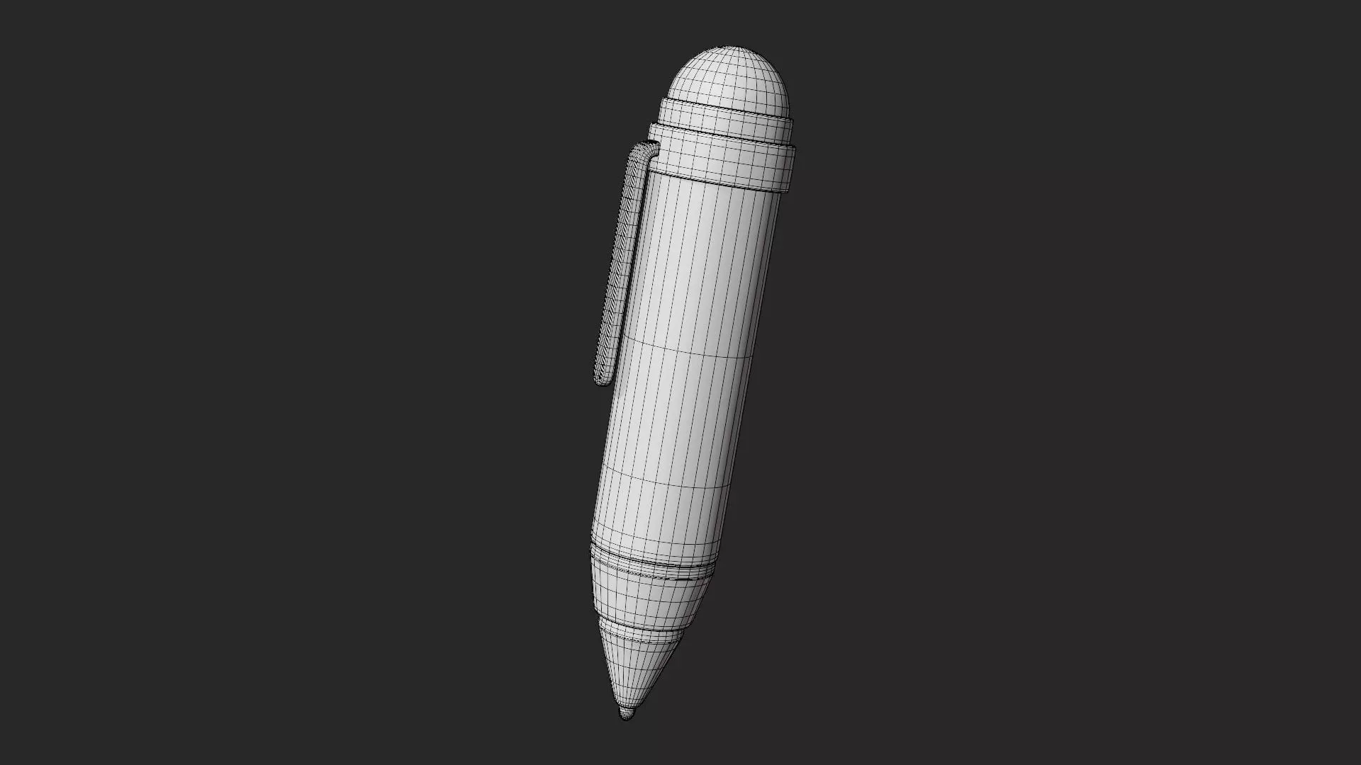 Ballpoint Pen 3D model_7