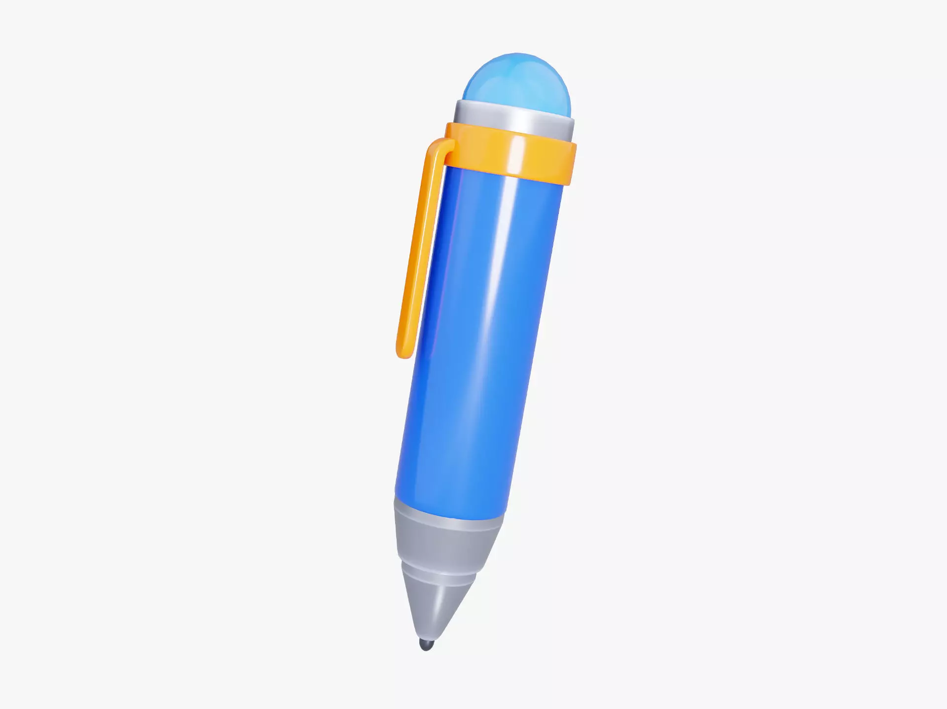 Ballpoint Pen 3D model_0